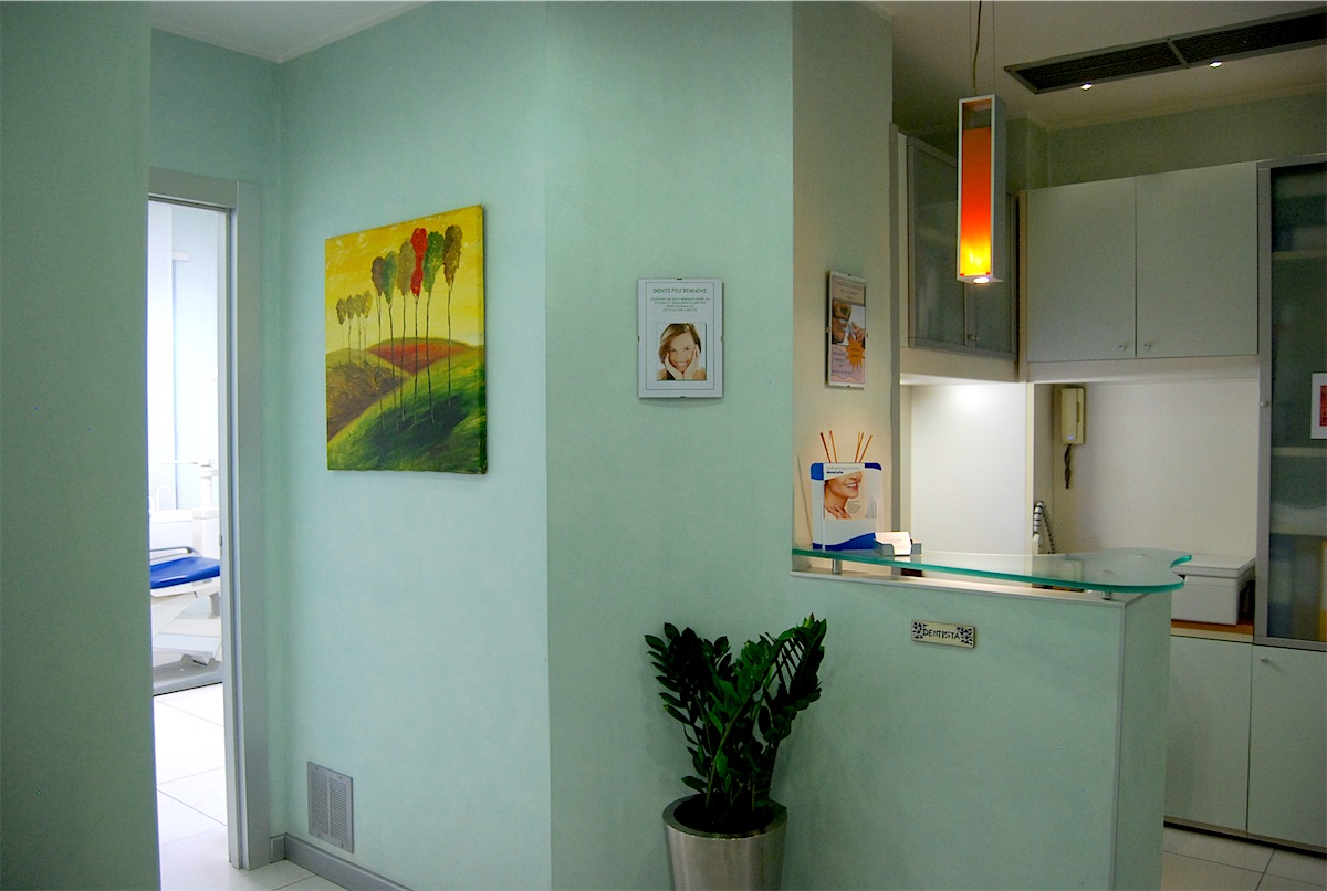 L’ingresso e l’accoglienza dello studio